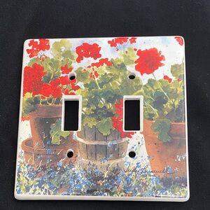 Judy Buswell Ceramic Switch Plate Cover